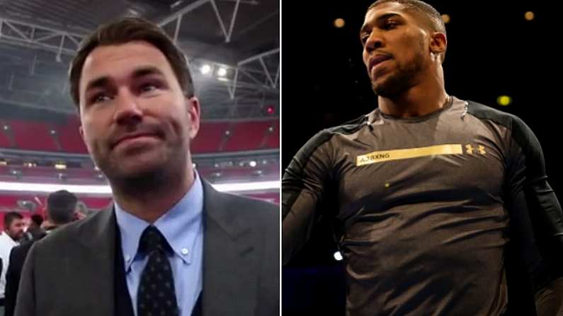 Eddie Hearn Reveals Anthony Joshua's 'Horrific' Preparations For Fight