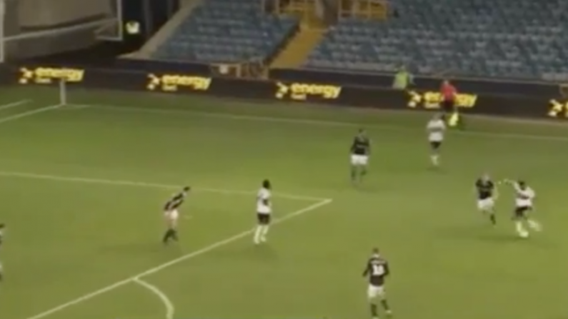 Watch: Cyrus Christie Scores 30-Yard Peach With His Bad Foot
