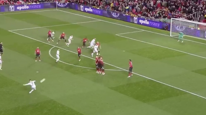 Liverpool Loanee Scores Sensational Free Kick As Derby Dump United Out Of Cup