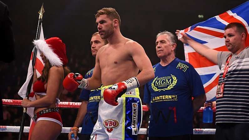 Reports: WBO Champ Billy Joe Saunders Fails Voluntary Drugs Test