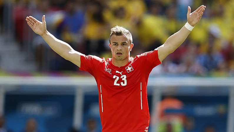 Xherdan Shaqiri Turns On Charlie Adam After Stoke Criticism