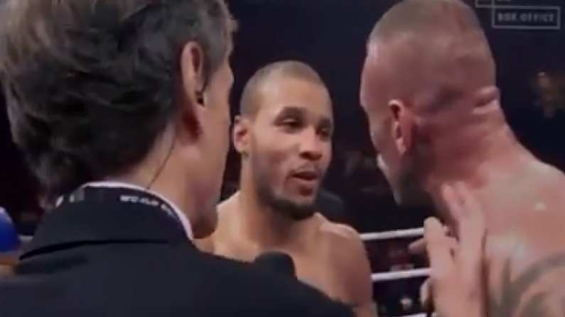 Watch: JJ McDonagh Threatens Eubank Jr In Bizarre Post-Fight Interview