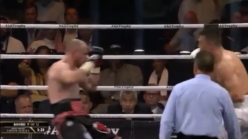 Watch: Callum Smith KOs George Groves To Win Boxing Super Series