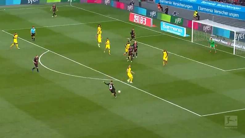 Watch: Mitchell Weiser Hits Nacho-Esque Stunner Against Dortmund