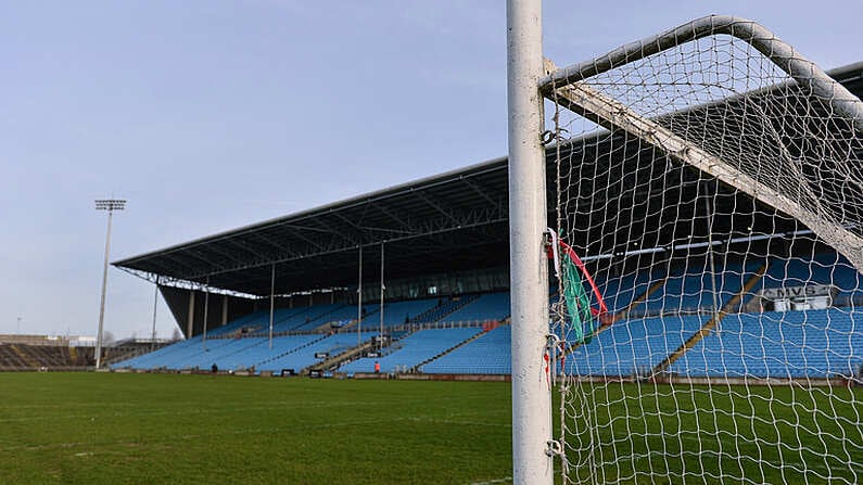 7 January 2018; A general view of the pitch before the game was called off due to a frozen pitch. Connacht FBD League Round 2 match between Mayo and Galway at Elverys MacHale Park in Mayo. Photo by Piaras O Midheach/Sportsfile