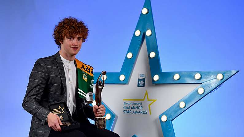 Kerry's Paul Walsh Named Electric Ireland Minor Footballer Of The Year