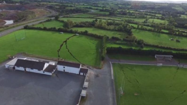 Magheracloone GAA Club Set Up GoFundMe Page After Sinkhole Destroys Pitch