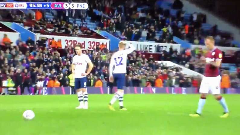 Watch: Glenn Whelan The Villain As 10 Man Villa Draw 3-3 With Preston