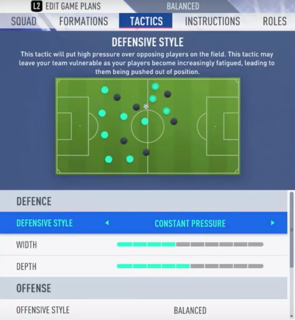 Best FIFA 19 custom tactics
