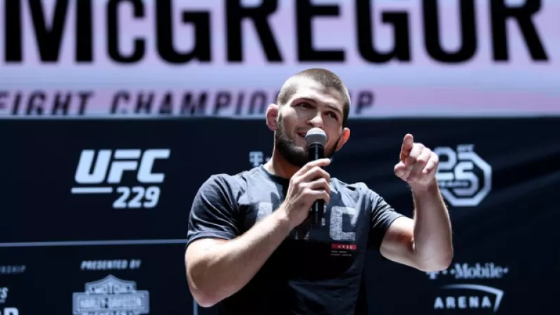 Khabib Gets Fans Riled Up With Questions About Irish Language