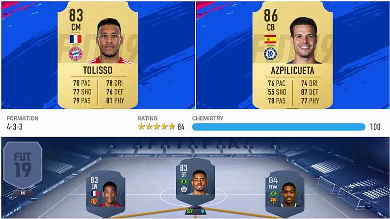 How To Build An Ultimate Team Hybrid Squad On FIFA 19