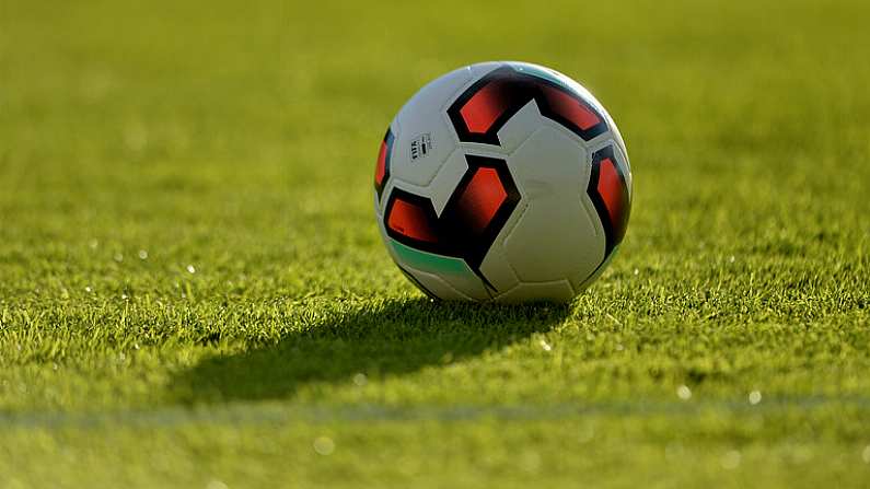 22 May 2017; A general view of a football before the SSE Airtricity League Premier Division match between Shamrock Rovers and Galway United at Tallaght Stadium in Dublin. Photo by Piaras O Midheach/Sportsfile