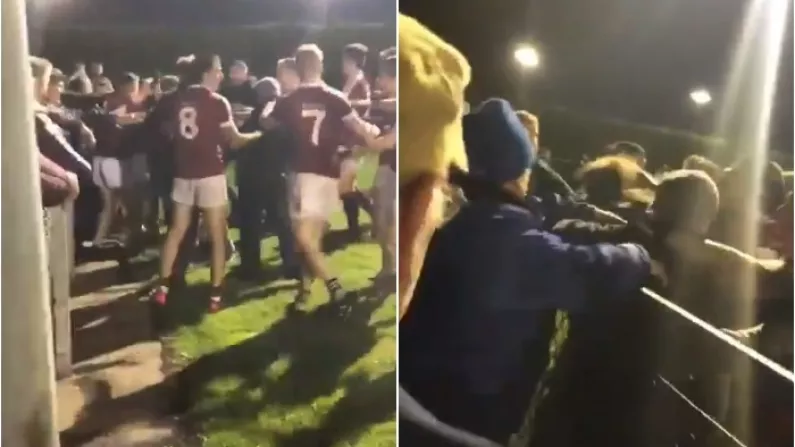 Watch: Shameful Scenes As Mass Brawl Spills Into The Crowd During Derry Reserve Championship