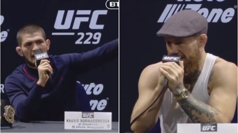 Khabib Storms Out Of Press Conference While McGregor Set For $50 Million