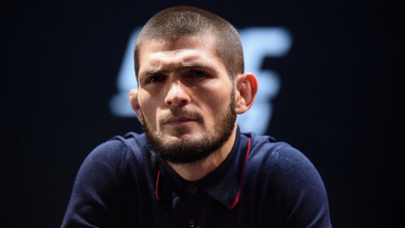 Khabib Quashes Weigh-In Concerns With Pointed Social Media Post