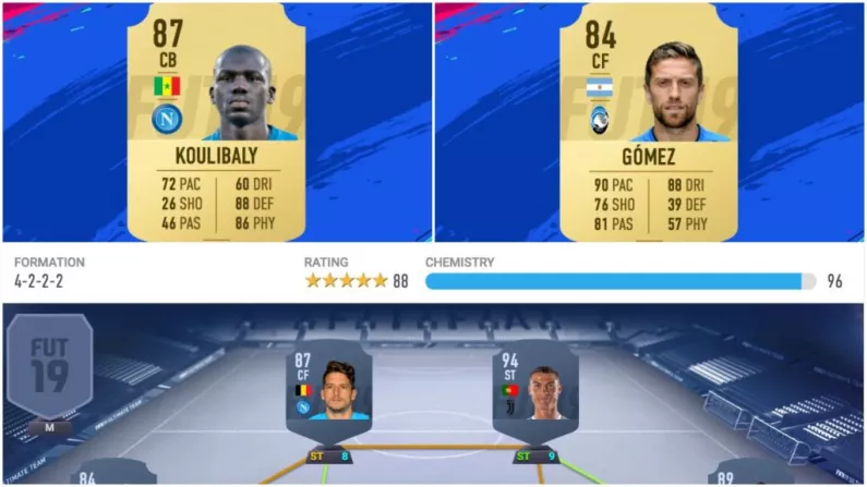 What Is The Best FIFA 19 Serie A Ultimate Team?
