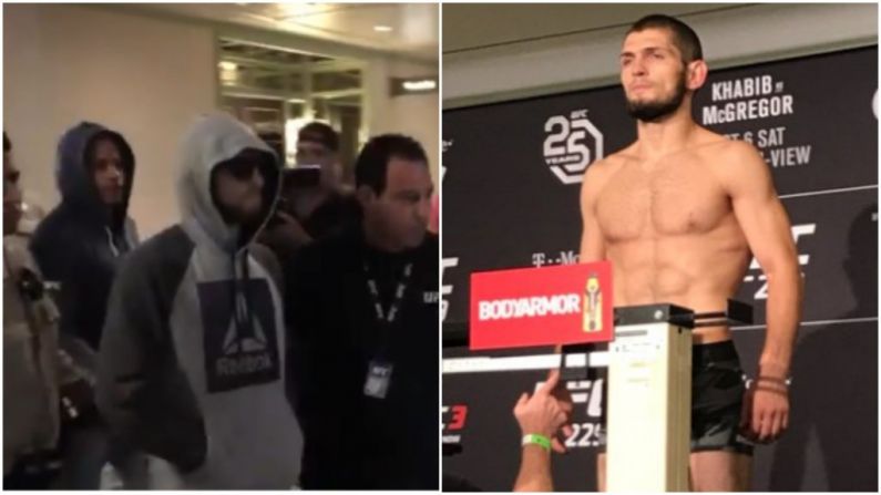 Khabib Weigh-In Goes Ahead Seconds After Doors Open In Las Vegas