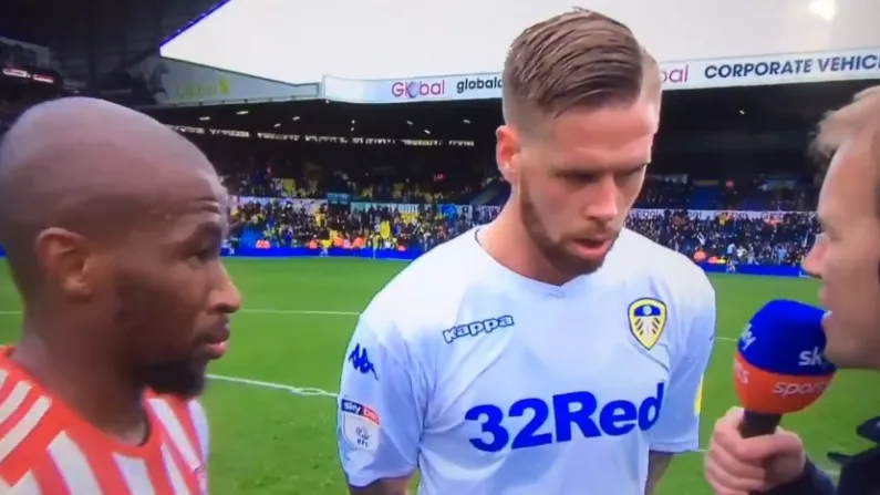 Watch: Leeds United Defender In Furious Post-Match Interview After Penalty Decision
