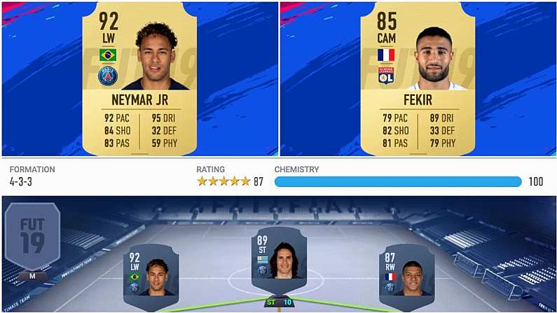 What Is The Best FIFA 19 Ligue 1 Ultimate Team?