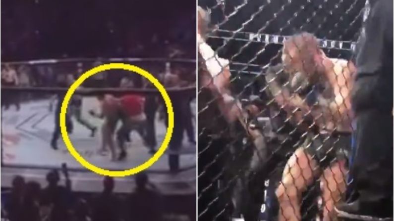 Watch: McGregor Attacked From Behind After Fight As Chaos Breaks Out