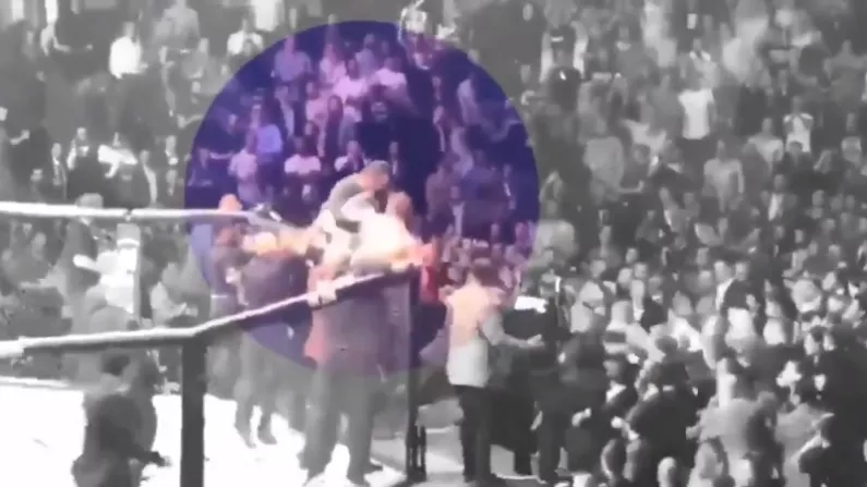 New Footage Emerges Showing McGregor's 'First Punch' At Khabib's Team