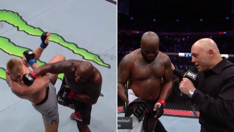 Derrick Lewis Follows Insane Comeback KO With Entertaining Interview