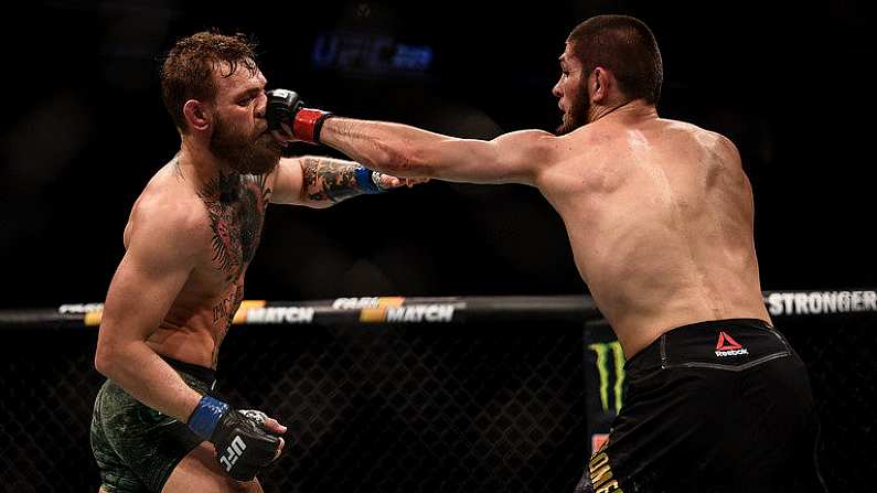 In Pictures: Khabib Overwhelms Conor McGregor In UFC Comeback