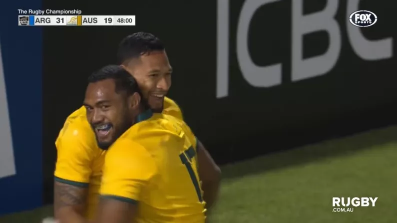 Watch: Australia Come Back From The Dead To Beat Argentina
