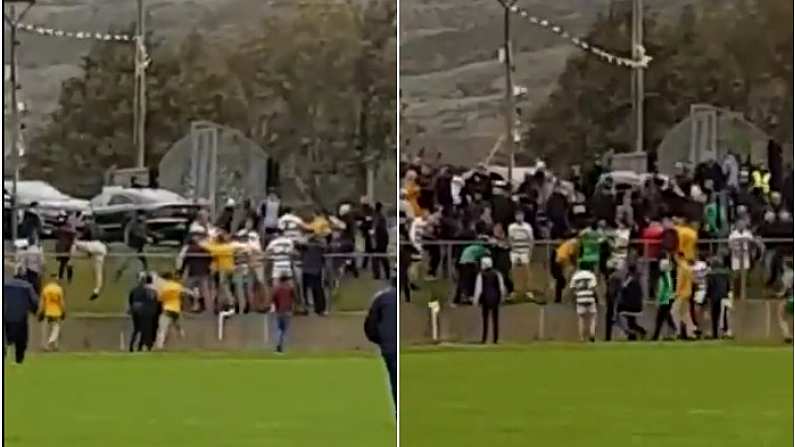 Watch: Another Disgraceful GAA Brawl Breaks Out As Down Club Game Goes Wrong