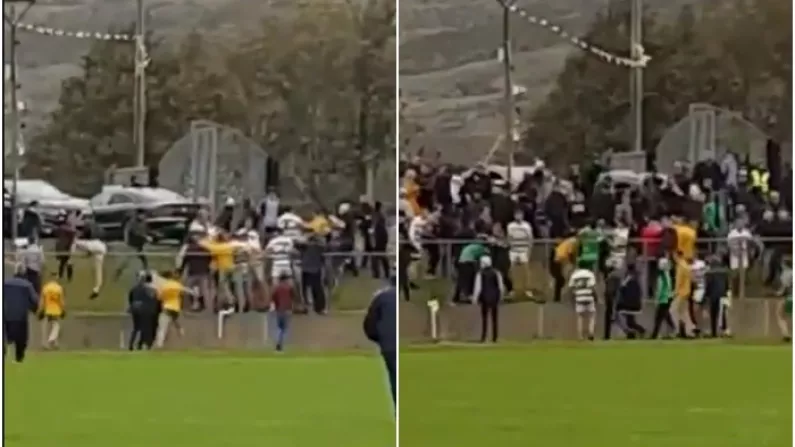 Watch: Another Disgraceful GAA Brawl Breaks Out As Down Club Game Goes Wrong
