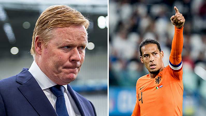 Dutch Boss Ronald Koeman Points At Where Virgil Van Dijk Needs To Improve