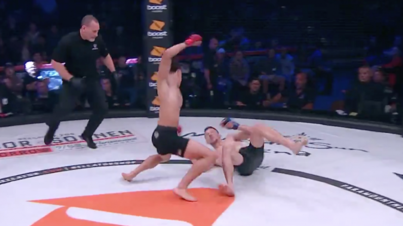 Watch: MMA Fighter Ties For Fastest KO In Bellator History