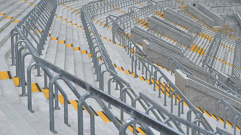 20 May 2018; A general view of terracing prior to the Munster GAA Hurling Senior Championship Round 1 match between Cork and Clare at Pairc Ui Chaoimh in Cork. Photo by Brendan Moran/Sportsfile