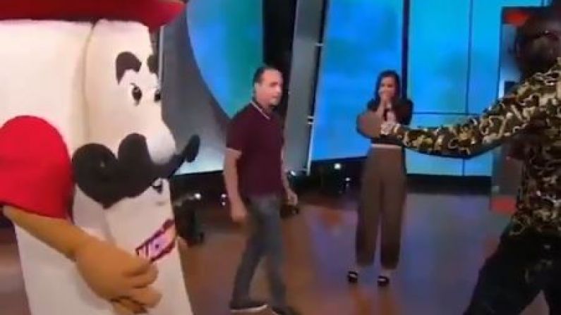 Deontay Wilder Apologises After Decking A Mascot On TV