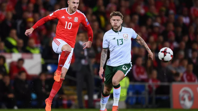 Massive Boost For Ireland As Aaron Ramsey Ruled Out Of Aviva Clash