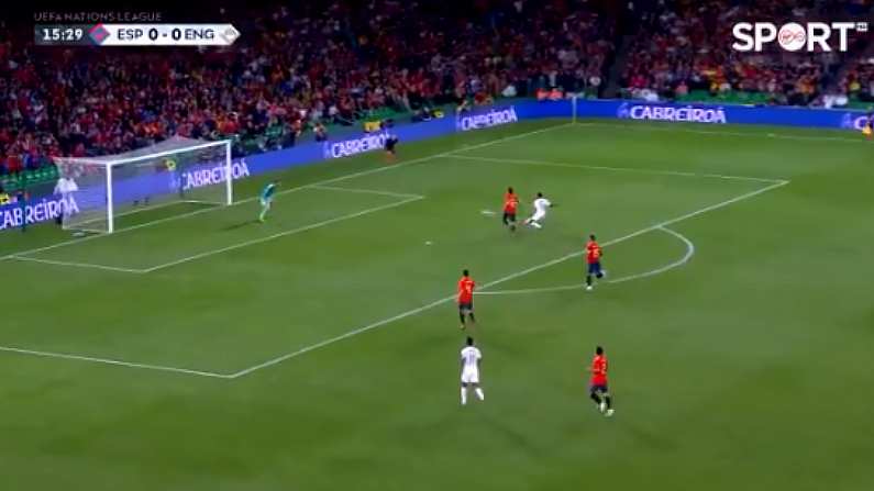 Watch: Revitalised Sterling Hits Special Goal On Big Night For England