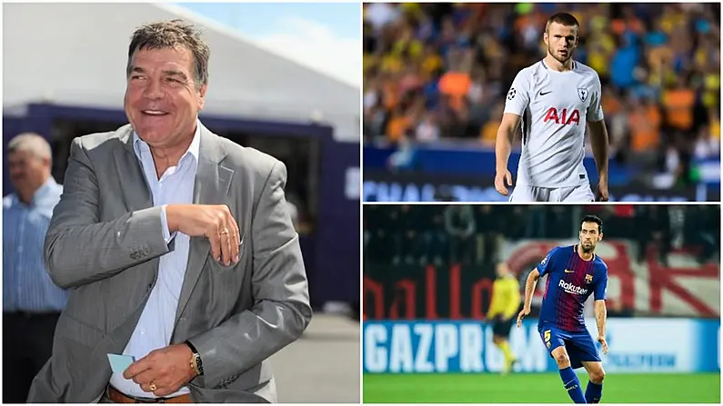 Sam Allardyce Believes That Eric Dier Is As Good As Sergio Busquets