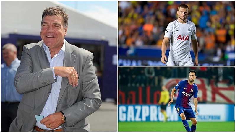 Sam Allardyce Believes That Eric Dier Is As Good As Sergio Busquets