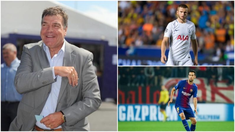 Sam Allardyce Believes That Eric Dier Is As Good As Sergio Busquets