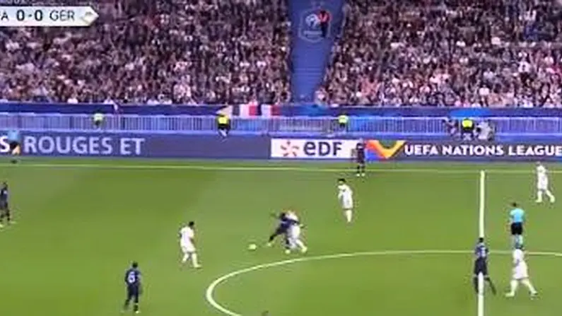 Watch: France Beat Germany Despite Paul Pogba Arsing Around