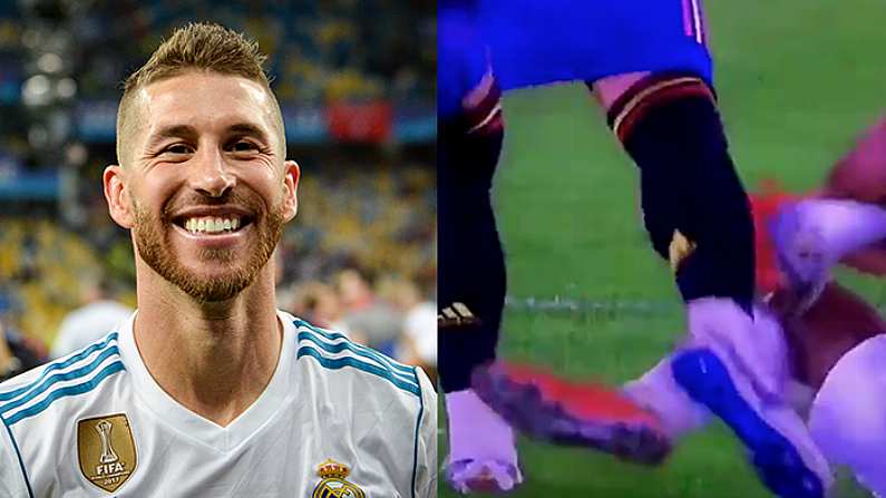 Sergio Ramos Momentarily Proves That He's Not A Total Bastard