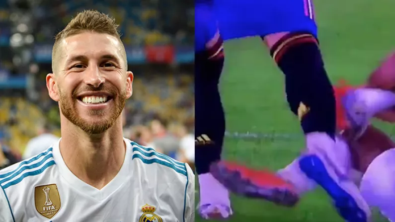 Sergio Ramos Momentarily Proves That He's Not A Total Bastard