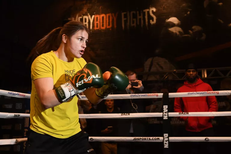 What time is Katie Taylor fighting?