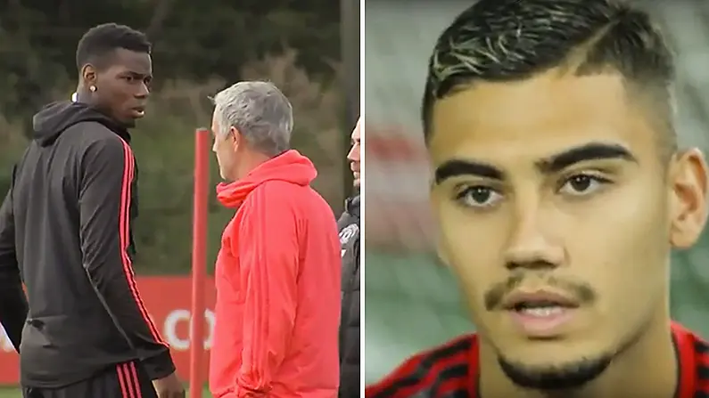 Andreas Pereira Reveals Reason Behind Mourinho/Pogba Spat