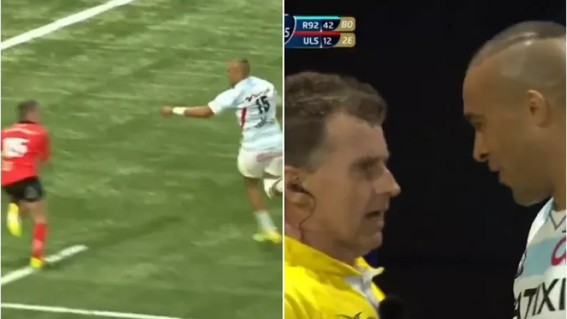 Watch: Simon Zebo Slated After Taunting Young Ulster Winger While Scoring Try