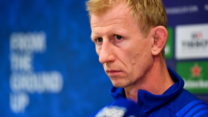 Leo Cullen Lashes Out At Rivals 'Ringing Up' Leinster's Young Talents