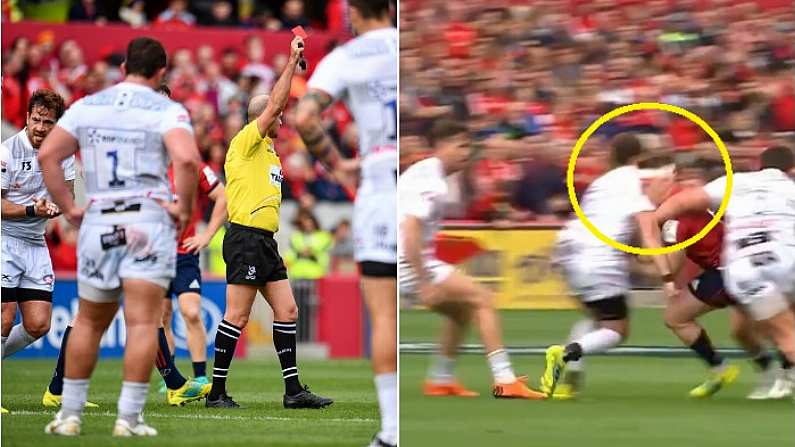 Watch: Advantage Munster As Danny Cipriani Sent-Off Because Of New Tackle Crackdown