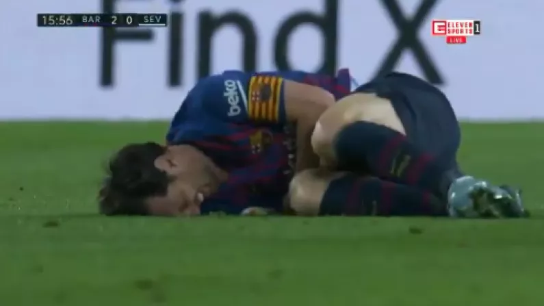 Nasty Lionel Messi Injury Looks Set To Rule Barcelona Man Out Of Clásico