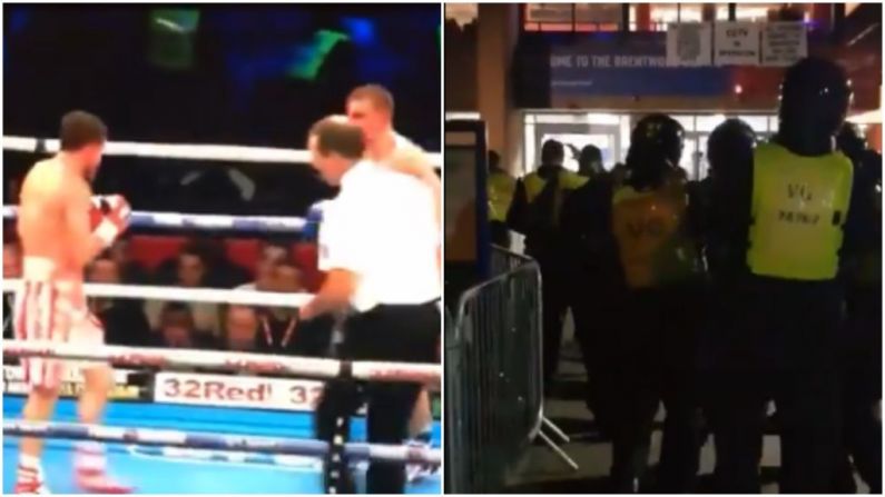 Crowd Trouble Dominates Proceedings At Latest Frank Warren Event