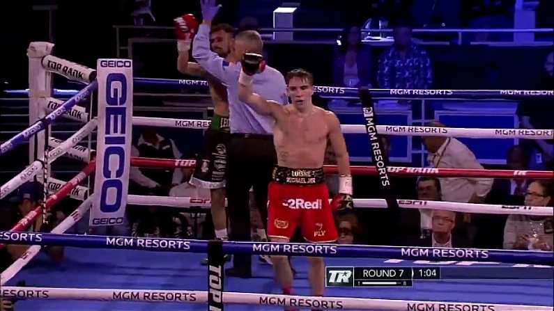 Michael Conlan Destroys Italian To Win 9th Pro Fight